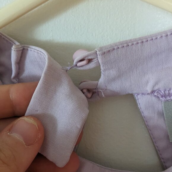 ASOS Light Purple Sleeveless Open Back Bodycon Dress Size 6 EUC - Picture 6 of 12